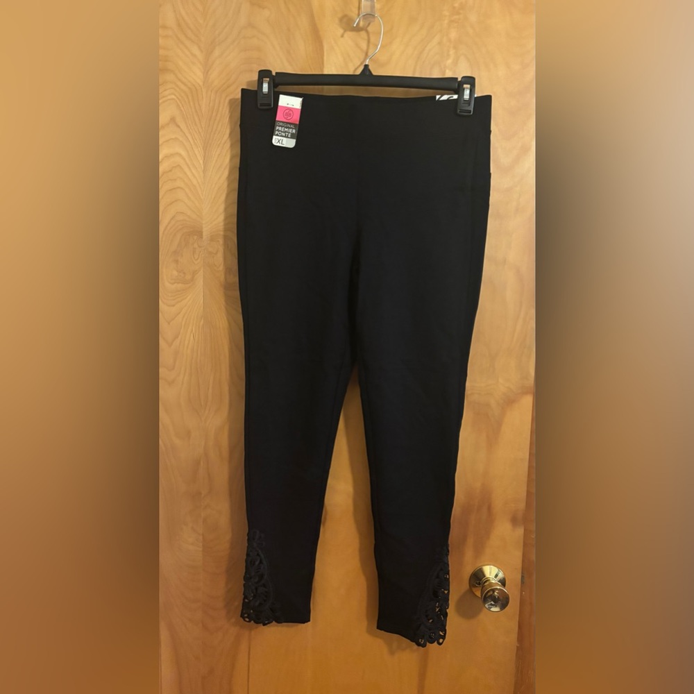 BoomBoom Jeans Black Premier Ponte Pants XL